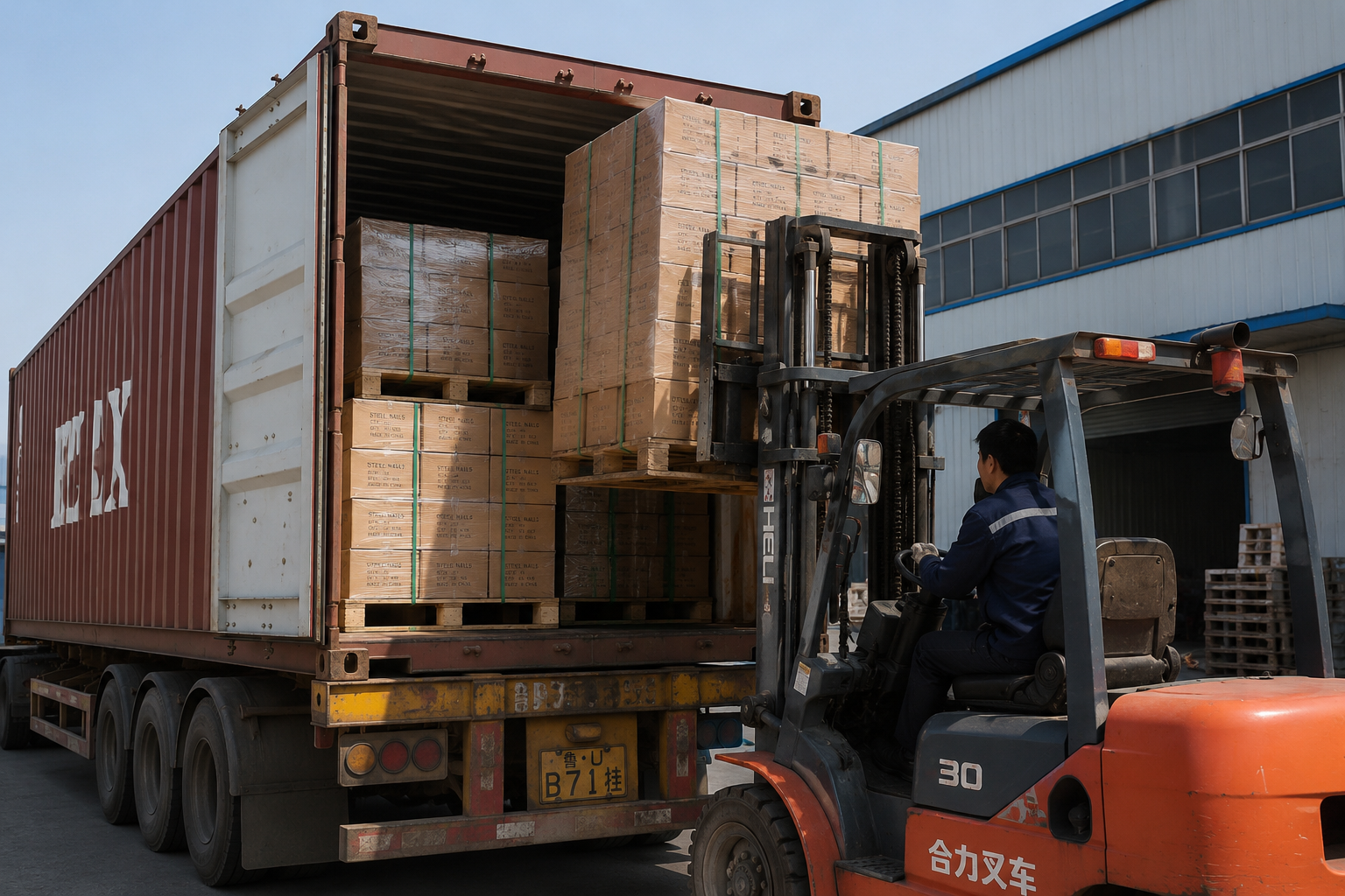 Container loading