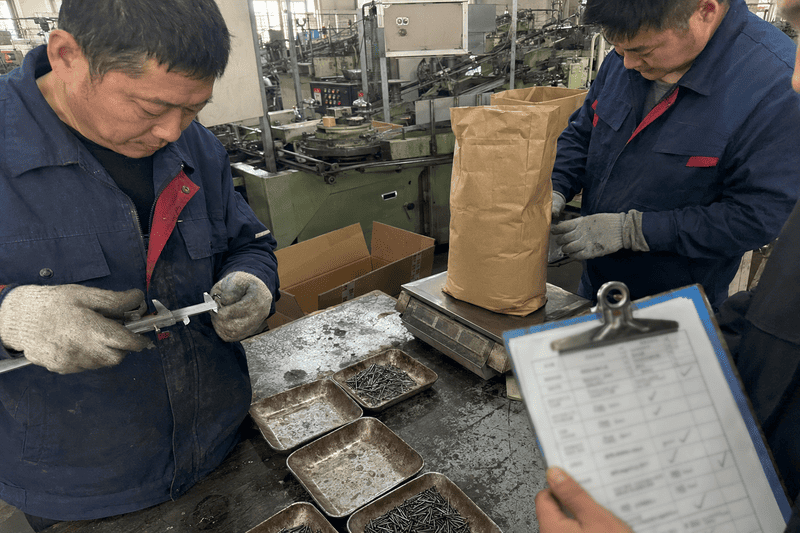 common nail manufacturer in China evaluation checklist