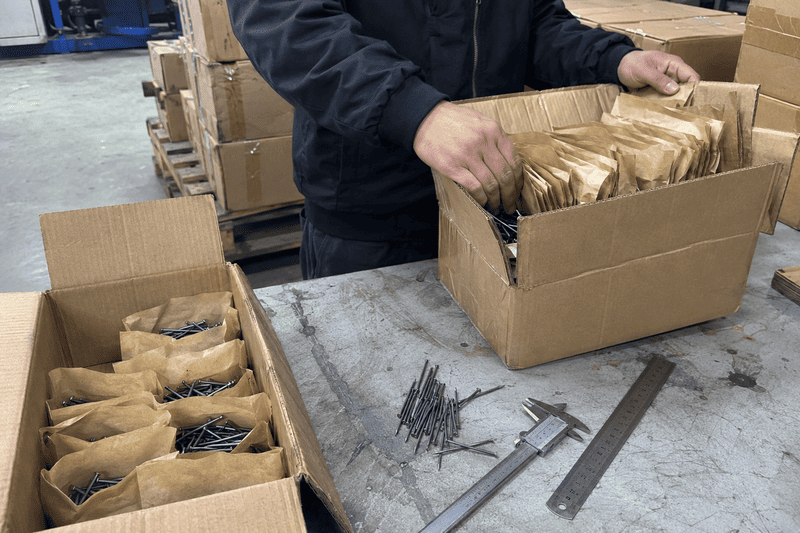 import common nails from China using samples and trial orders