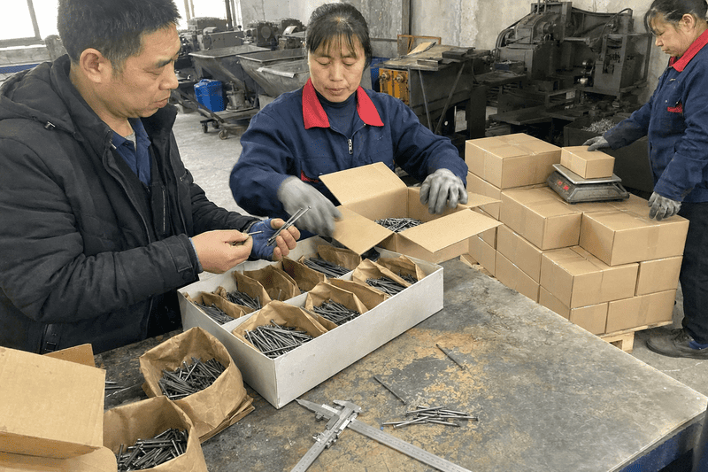 common nail manufacturer in China sample and trial order inspection