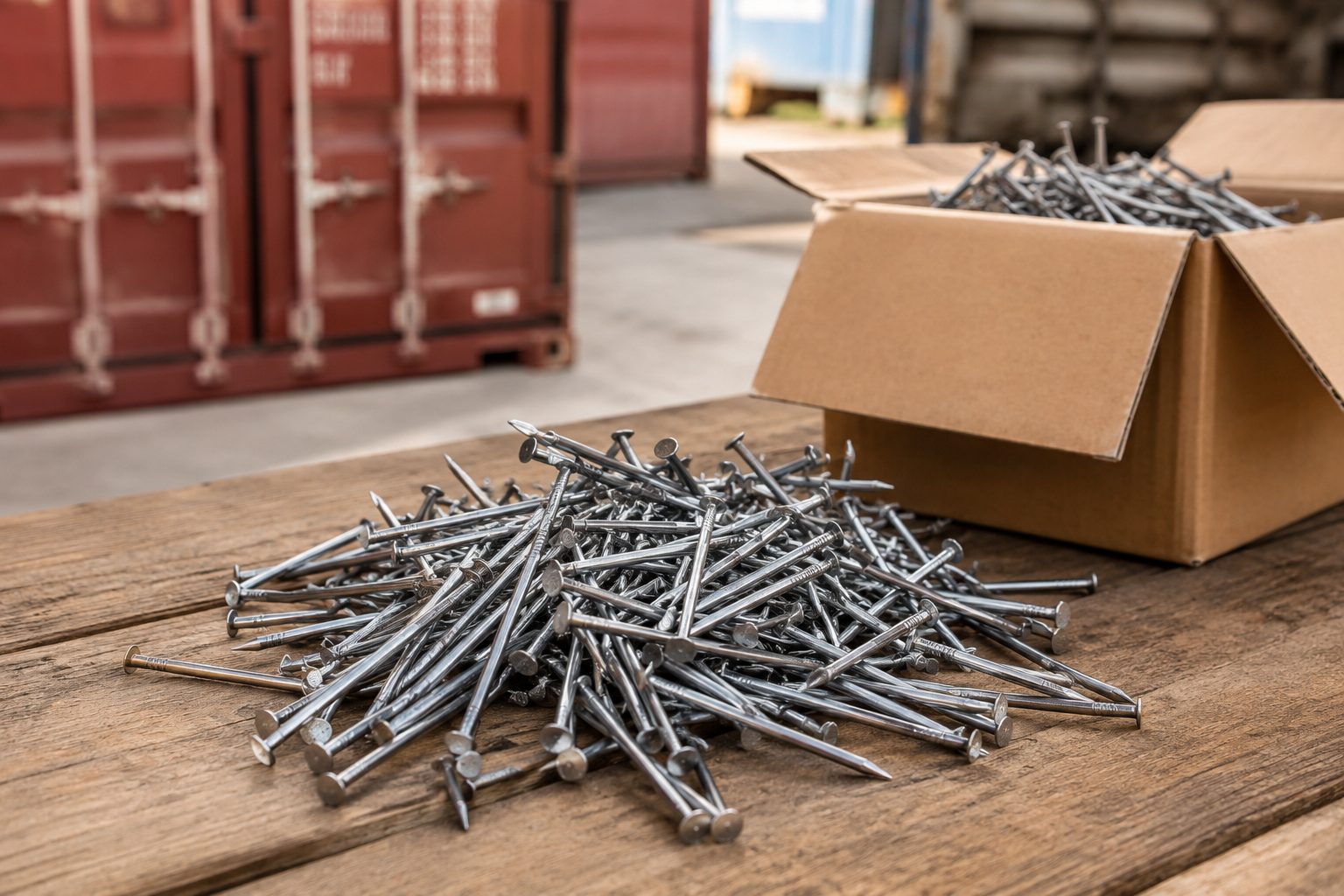 Wire nail importing guide