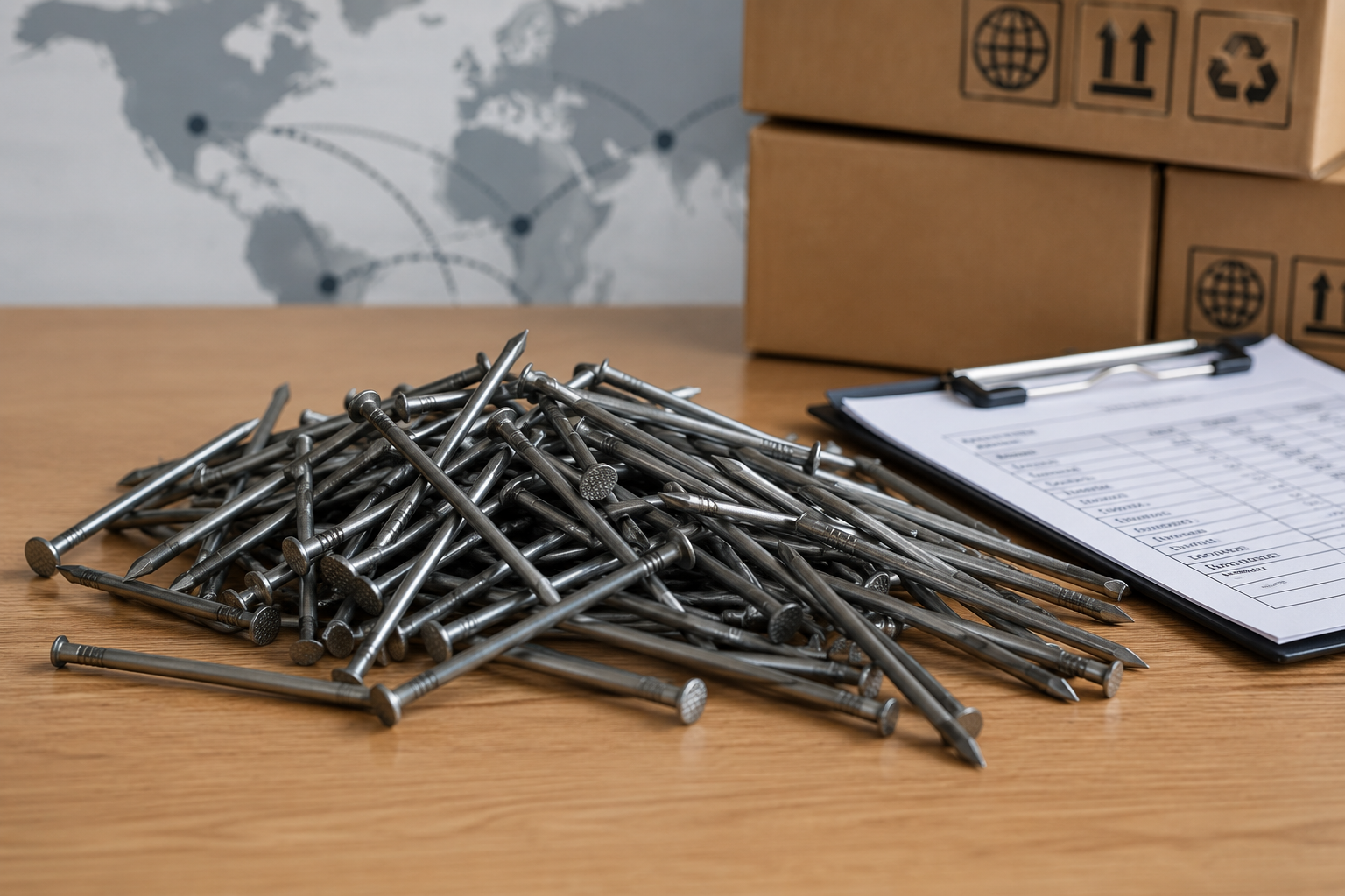 HS code classification for wire nails