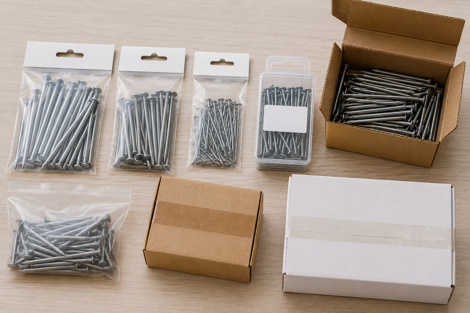 press on nail packaging