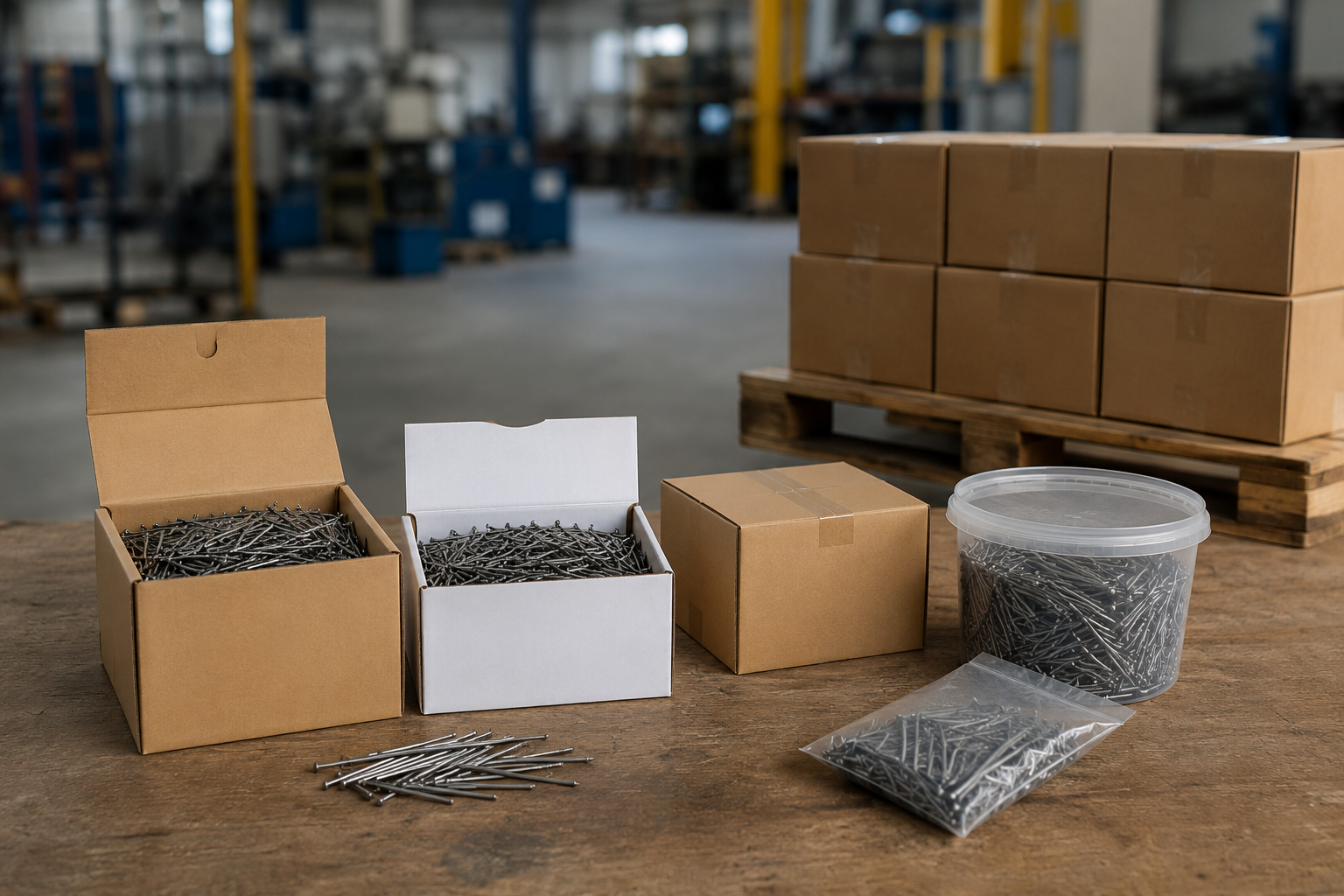 nail carton information printing