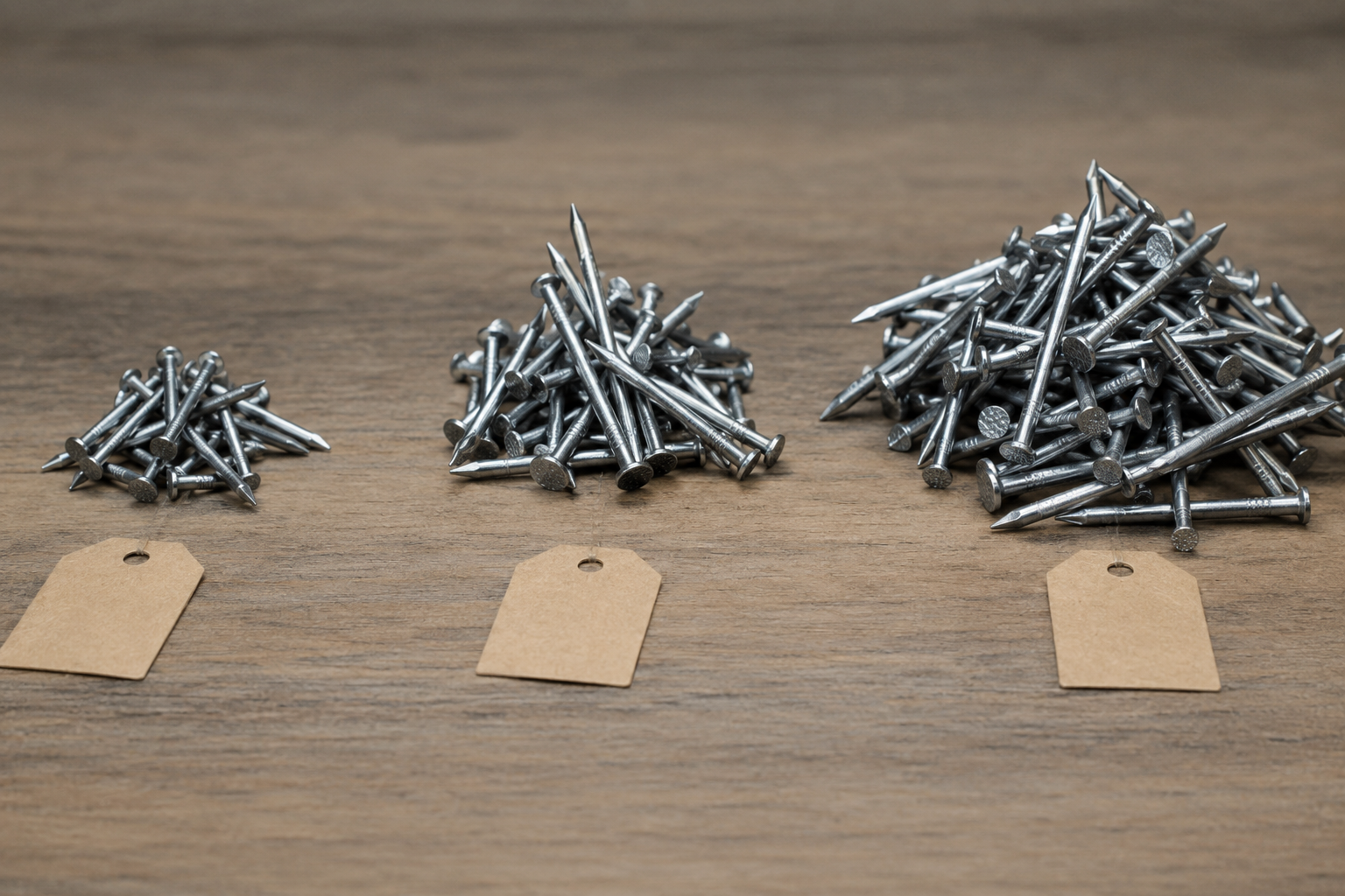 Wire nail kg pricing breakdown Wire nail price per kg comparison