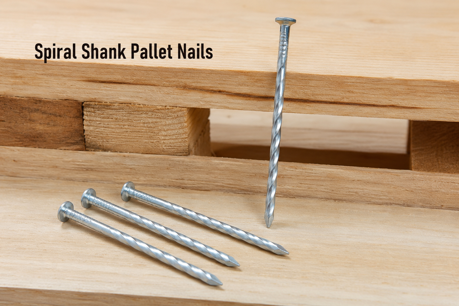 Spiral Shank Pallet Nails