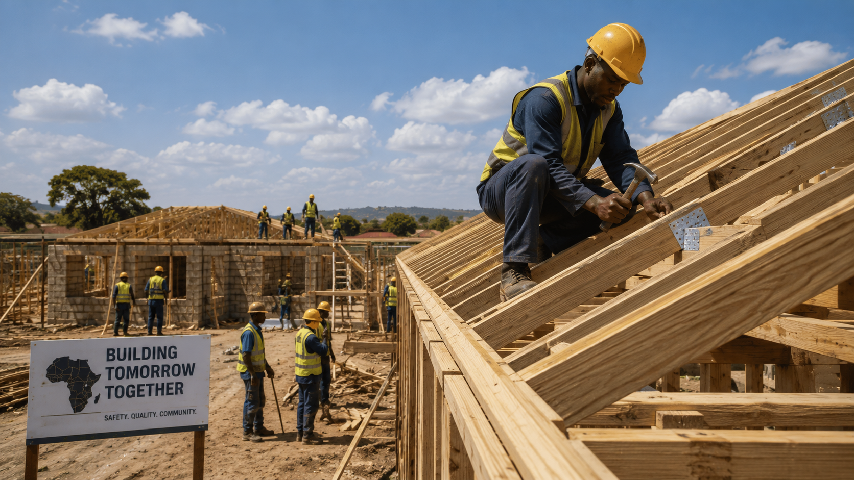 Africa construction project