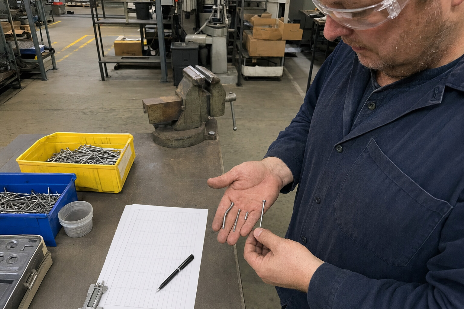 concrete nail hardness and quality consistency
