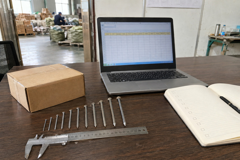common nail manufacturer in China inquiry details for FOB quotation