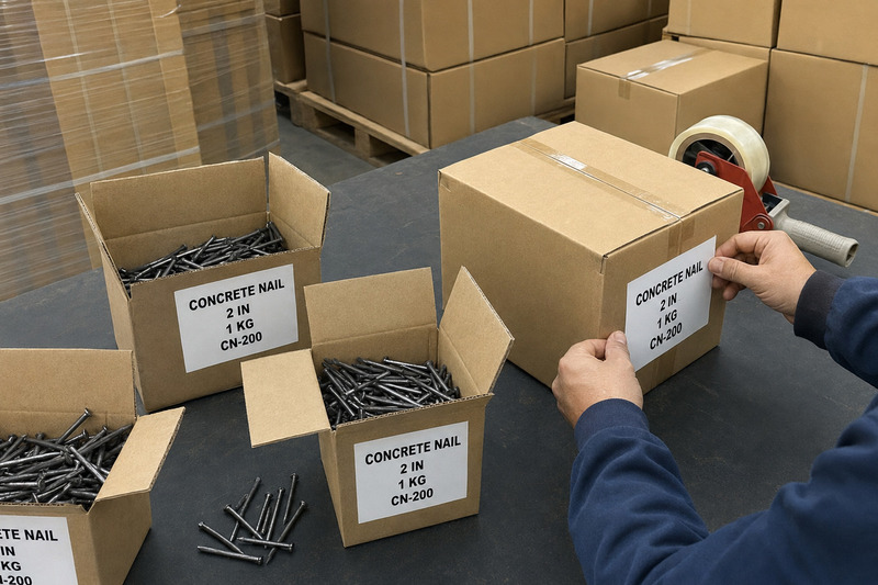 masonry and concrete nails specifications for procurement