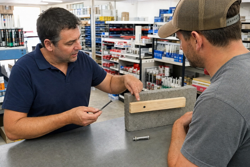 concrete nail usage guidance for wholesalers