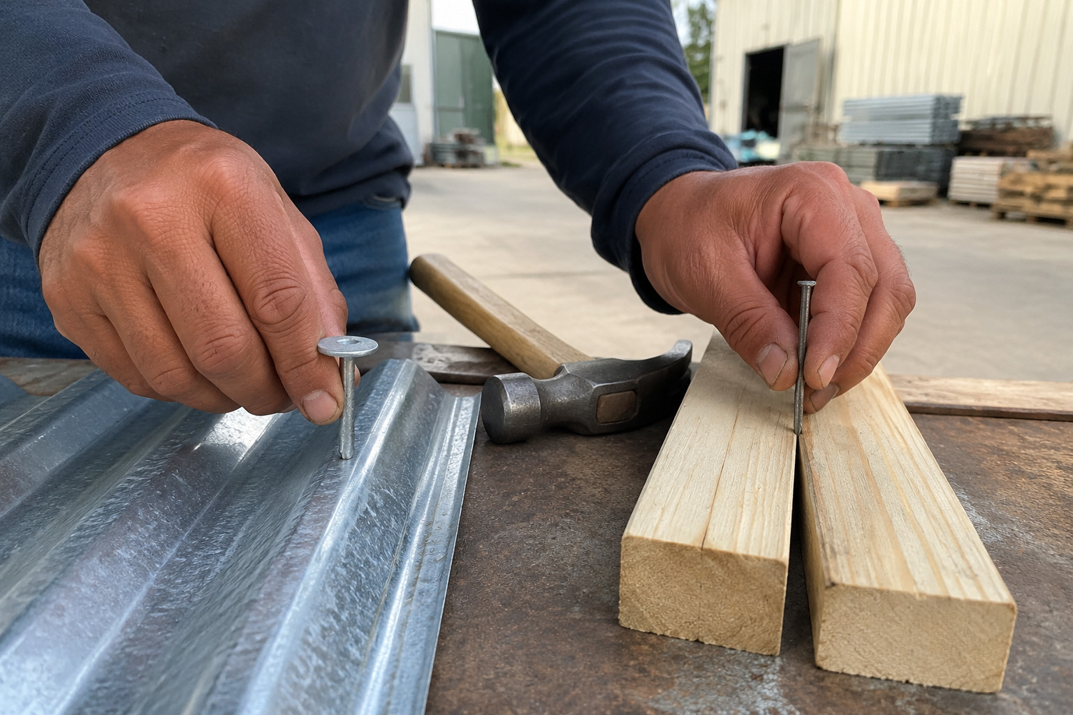 roofing nails vs common nails comparison for hardware buyers