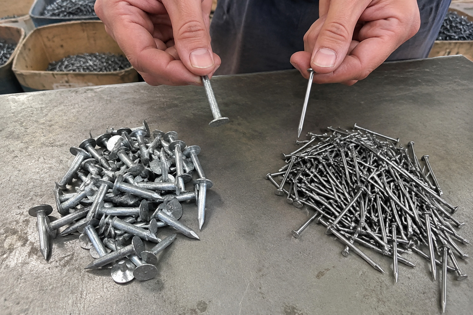 roofing nails vs common nails not interchangeable