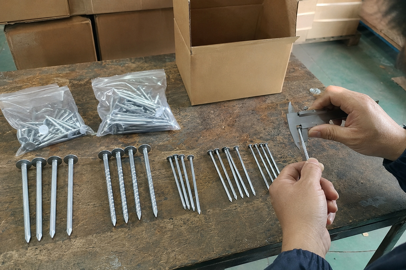 roofing nails vs common nails specifications head shank coating