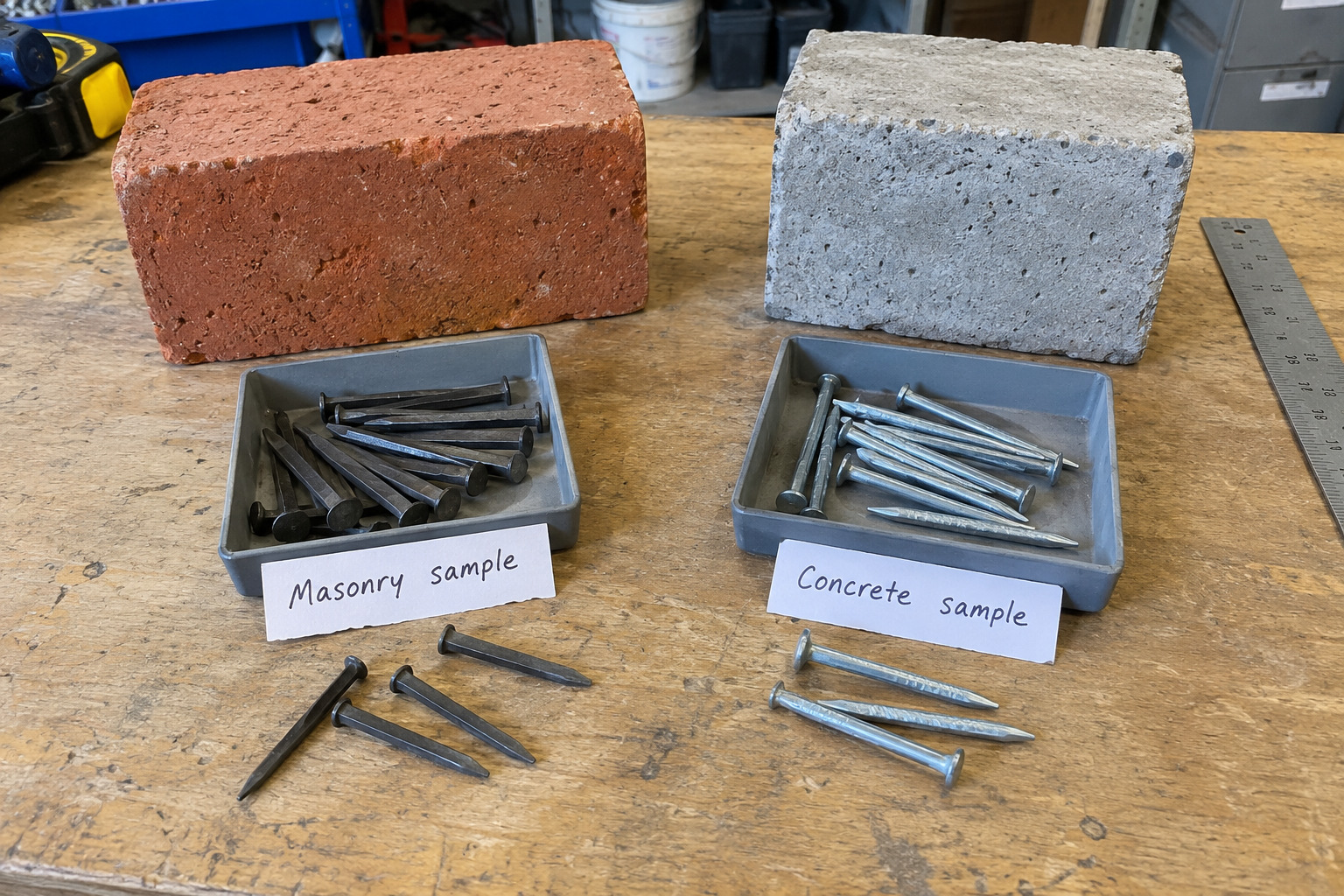 Masonry nails vs concrete nails comparison masonry nails and concrete nails comparison for construction buyers