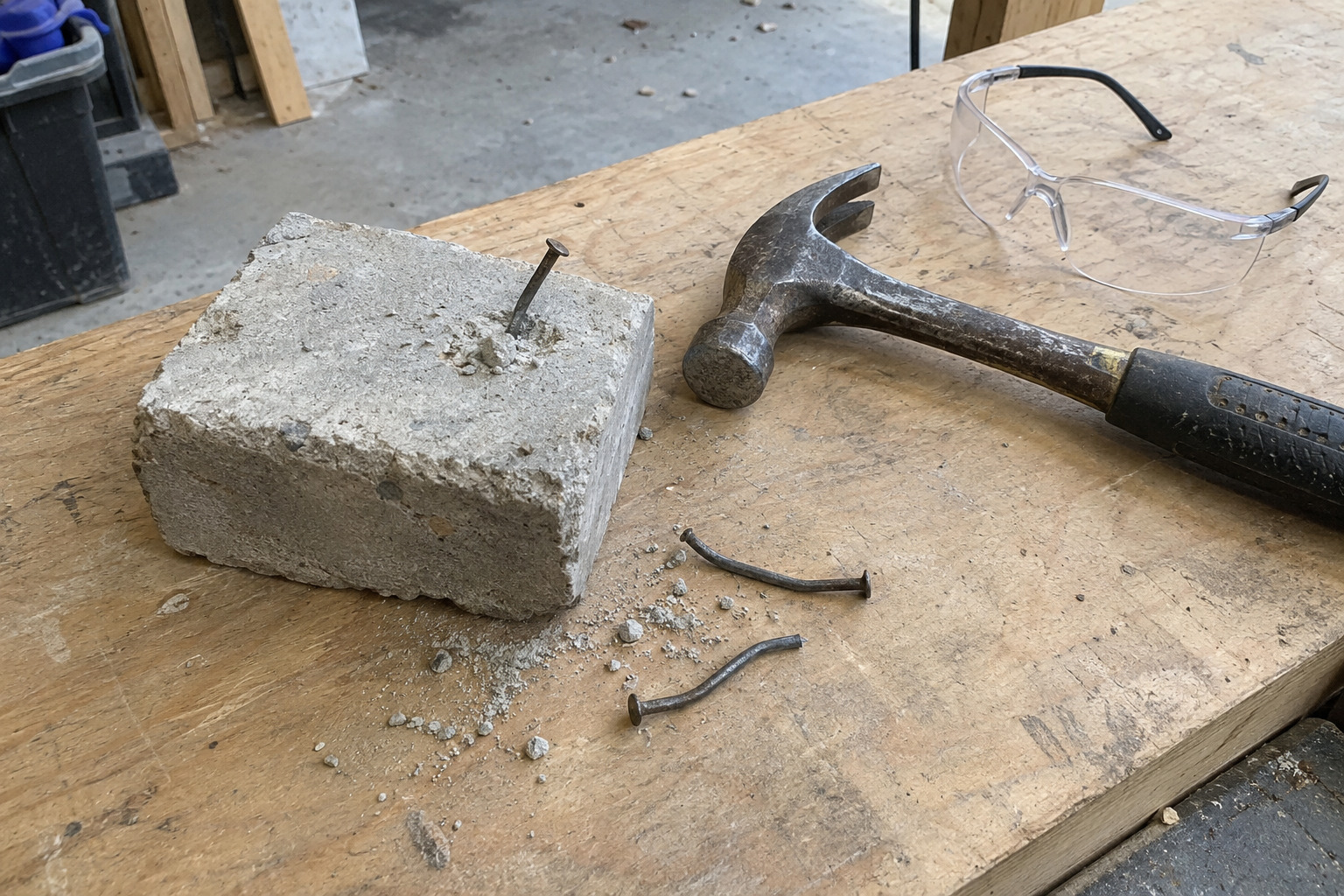 Masonry nails wrong application risks in concrete masonry nails wrong application risks in concrete