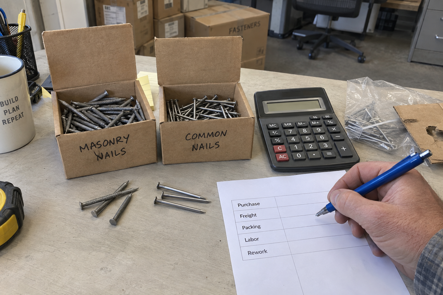 Masonry nails cost effectiveness and value masonry nails total cost comparison for importers and contractors