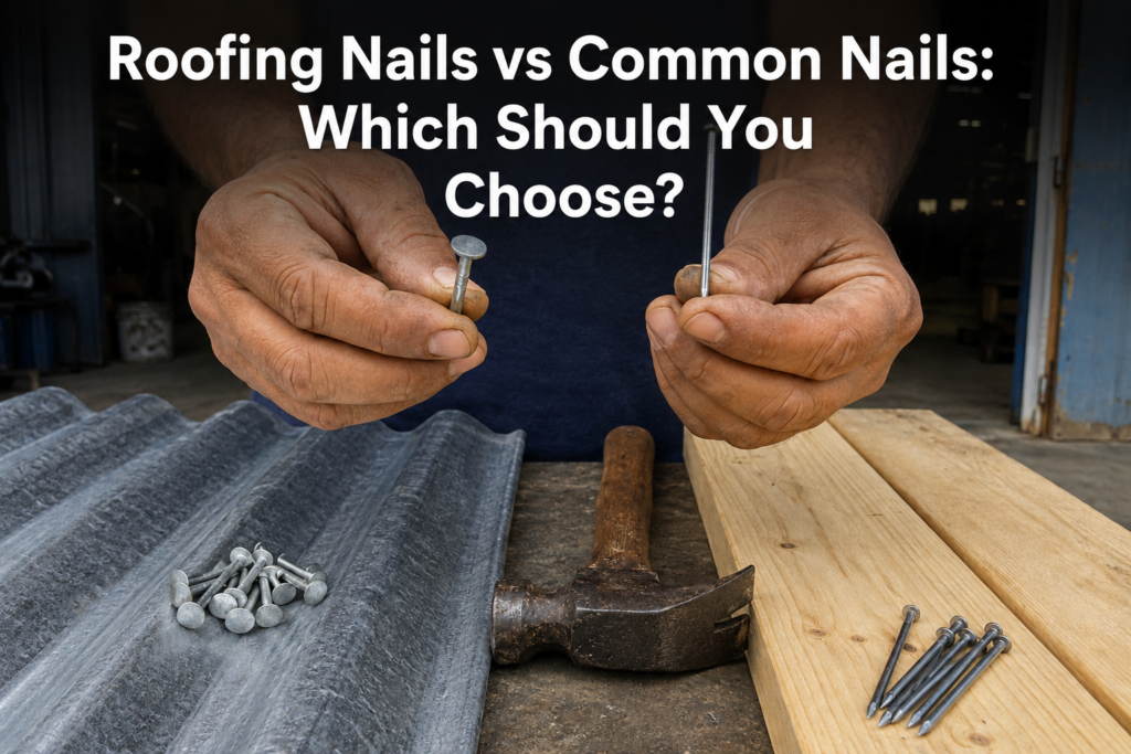 Roofing Nails vs Common Nails: Which Should You Choose?