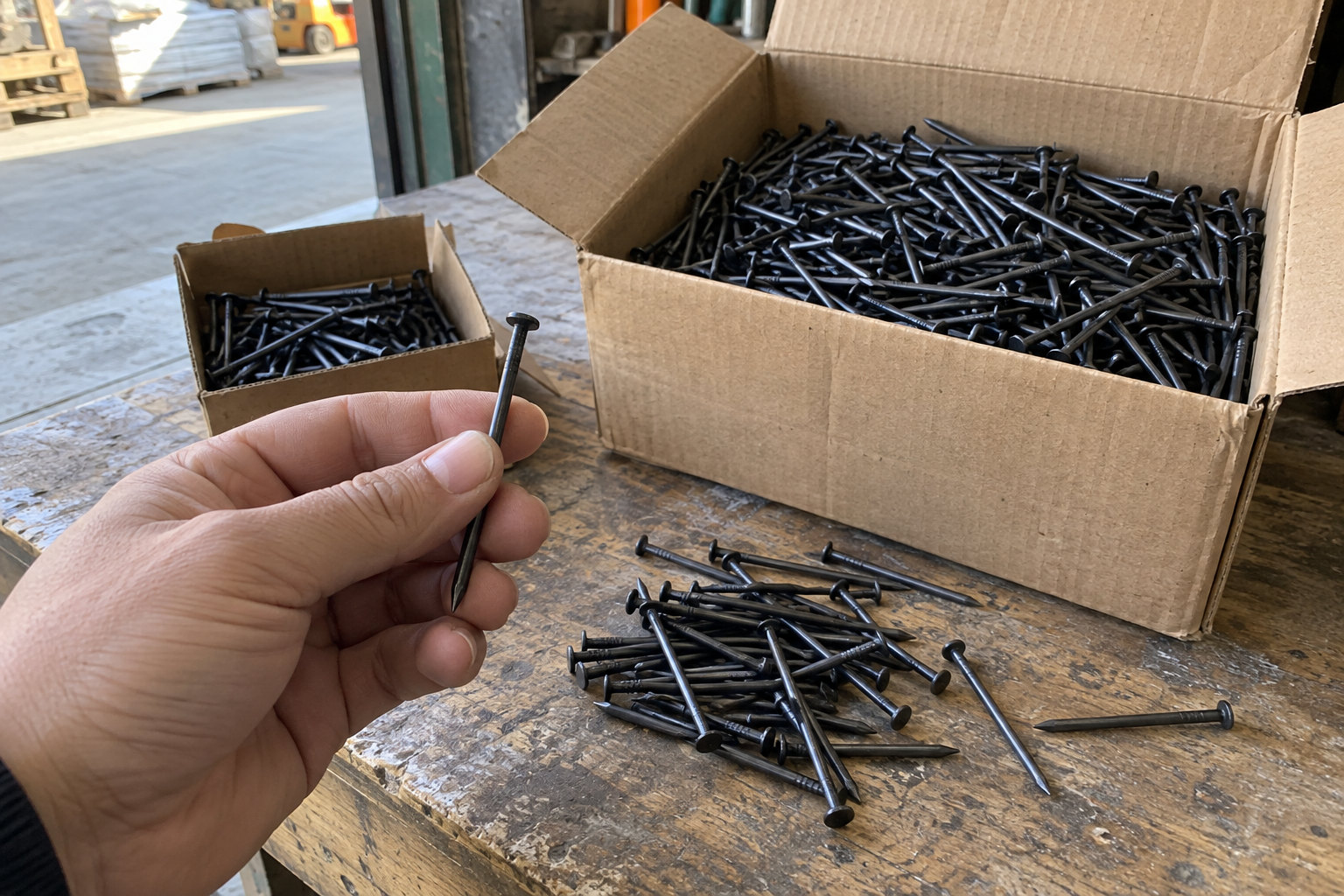 black steel nails for wholesale hardware distributors