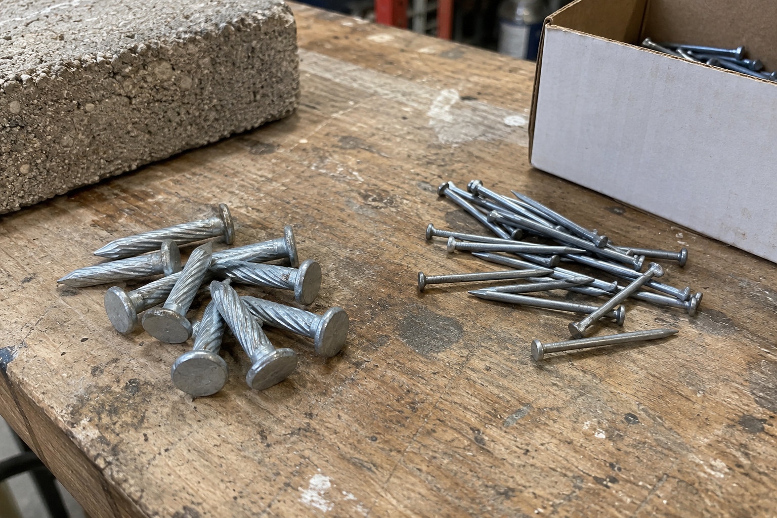concrete pins and concrete nails product name comparison