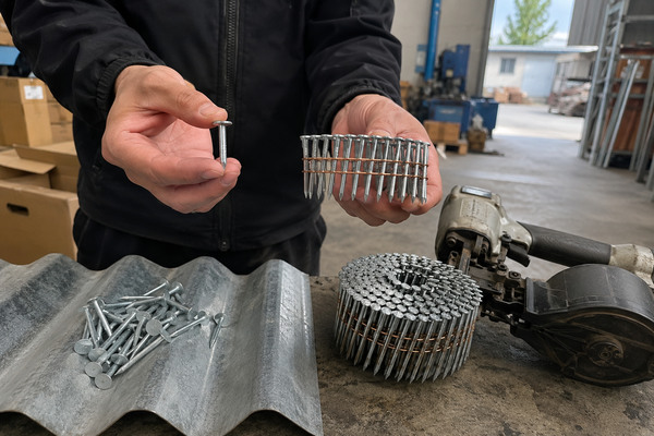 Roofing Nails vs Coil Nails main difference in application and format