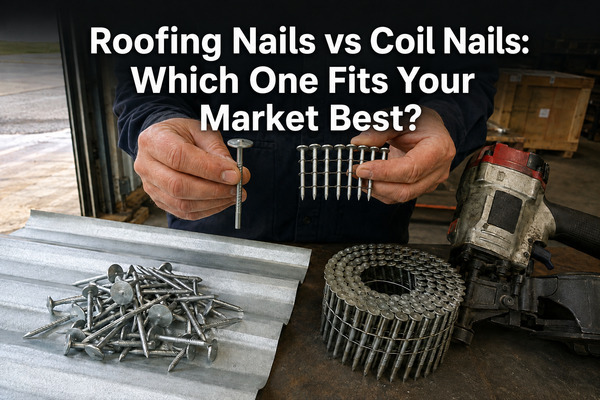 Roofing Nails vs Coil Nails: Which One Fits Your Market Best?