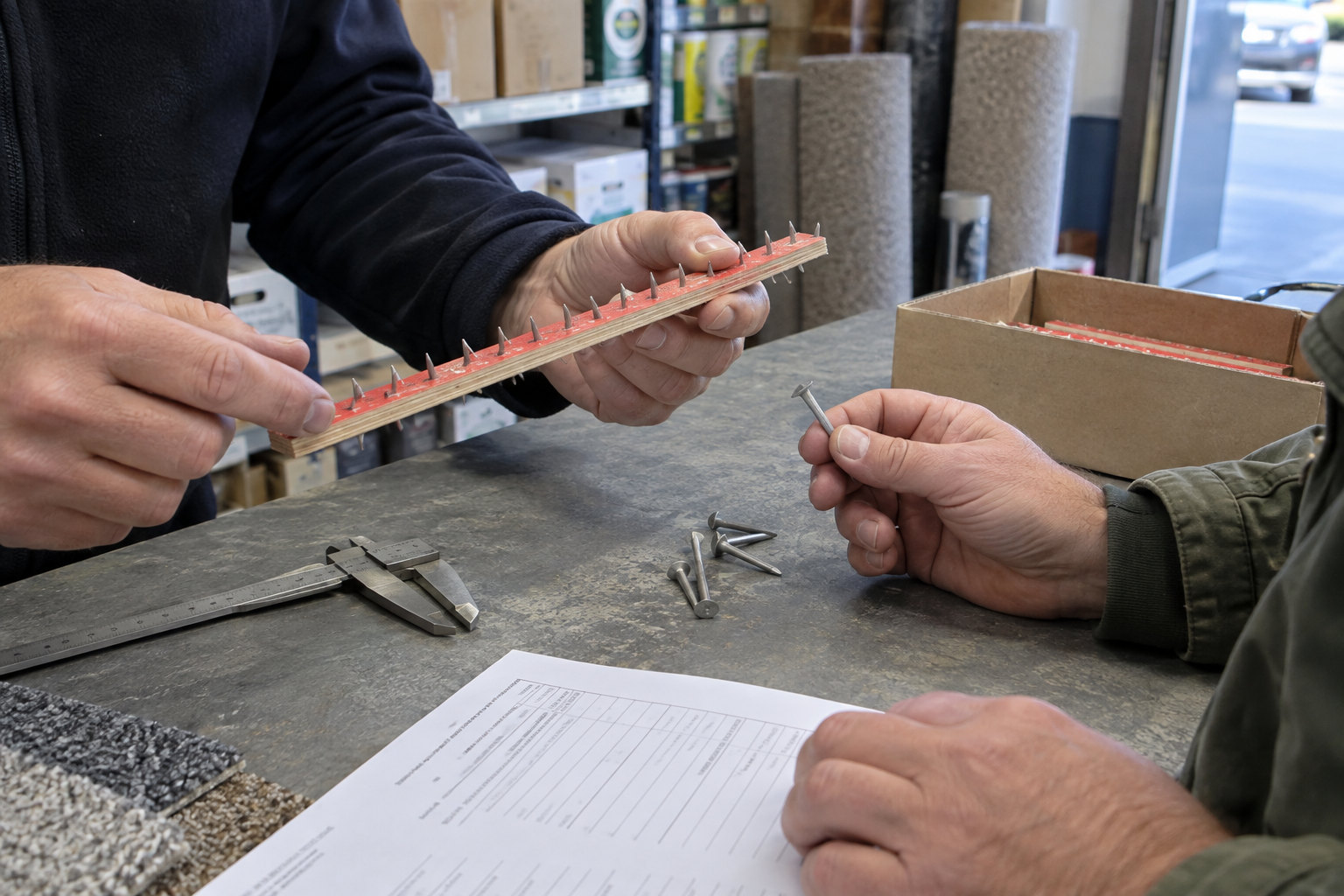 Red flags when evaluating tack strip suppliers for concrete subfloor projects supplier evaluation red flags for tack strip procurement