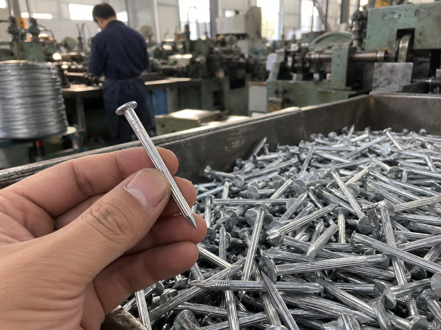 Galvanized concrete nails product image