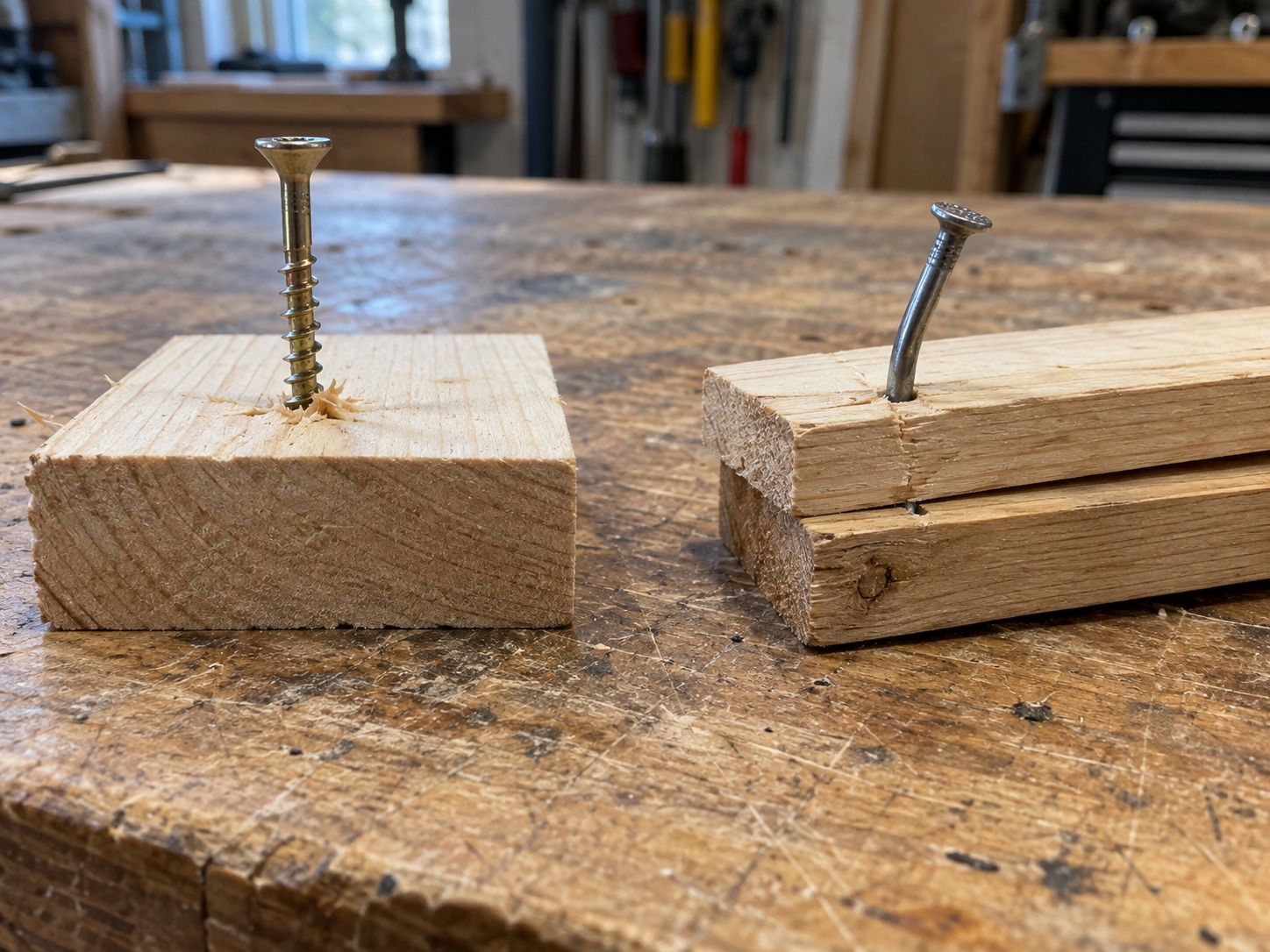 Screw or nail shear and withdrawal load comparison screw or nail shear and withdrawal load comparison