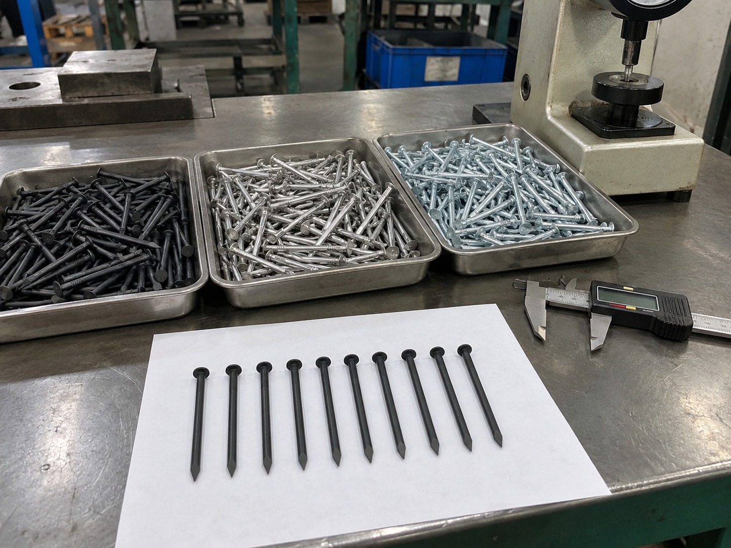 reliable concrete nail specifications with hardness shank and surface treatment