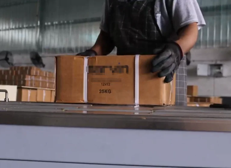Packing inspection and container loading preparation