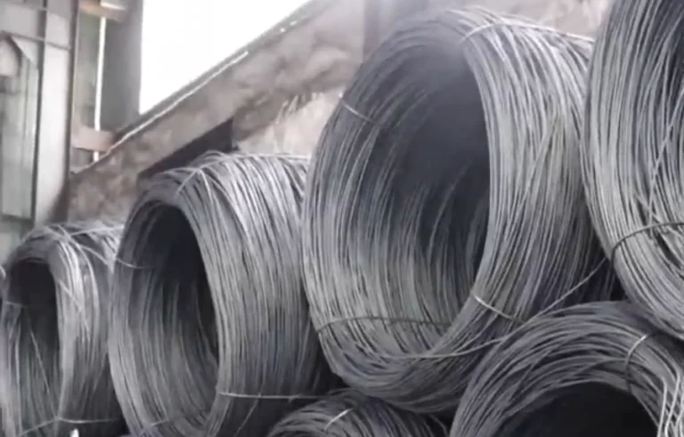 Steel wire inspection before nail production