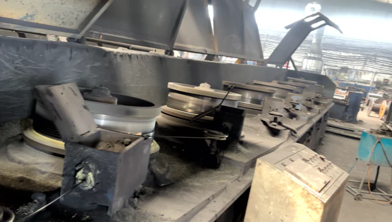 Wire drawing and nail forming production at Dingzhou Best factory